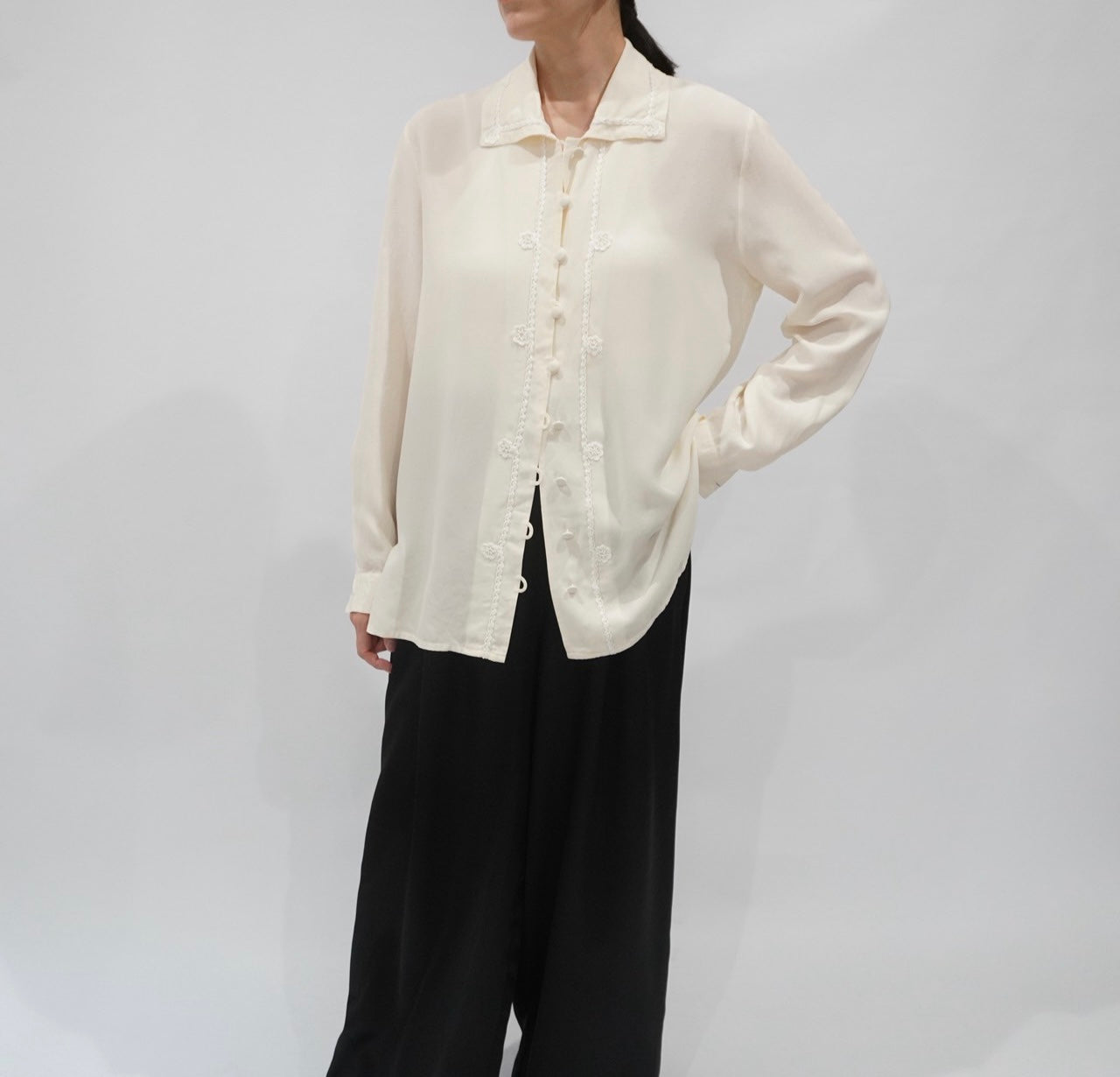 90s Silk Design Shirt