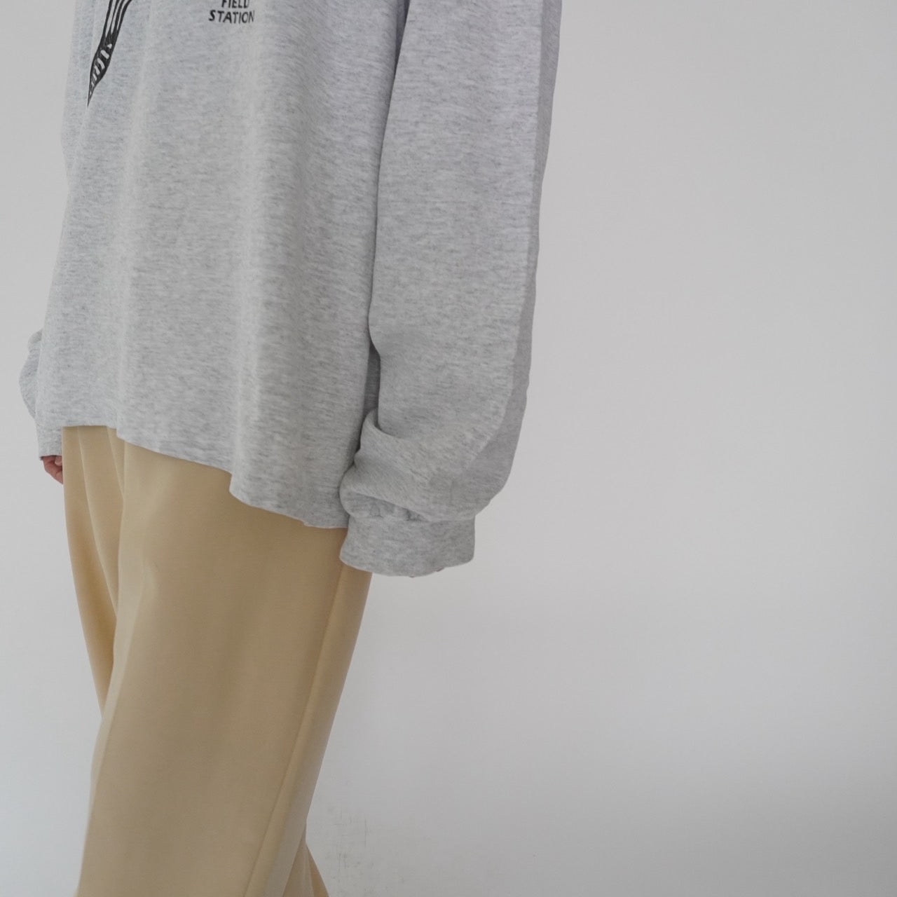 90s Printed Long Sleeves T-shirt Made in USA