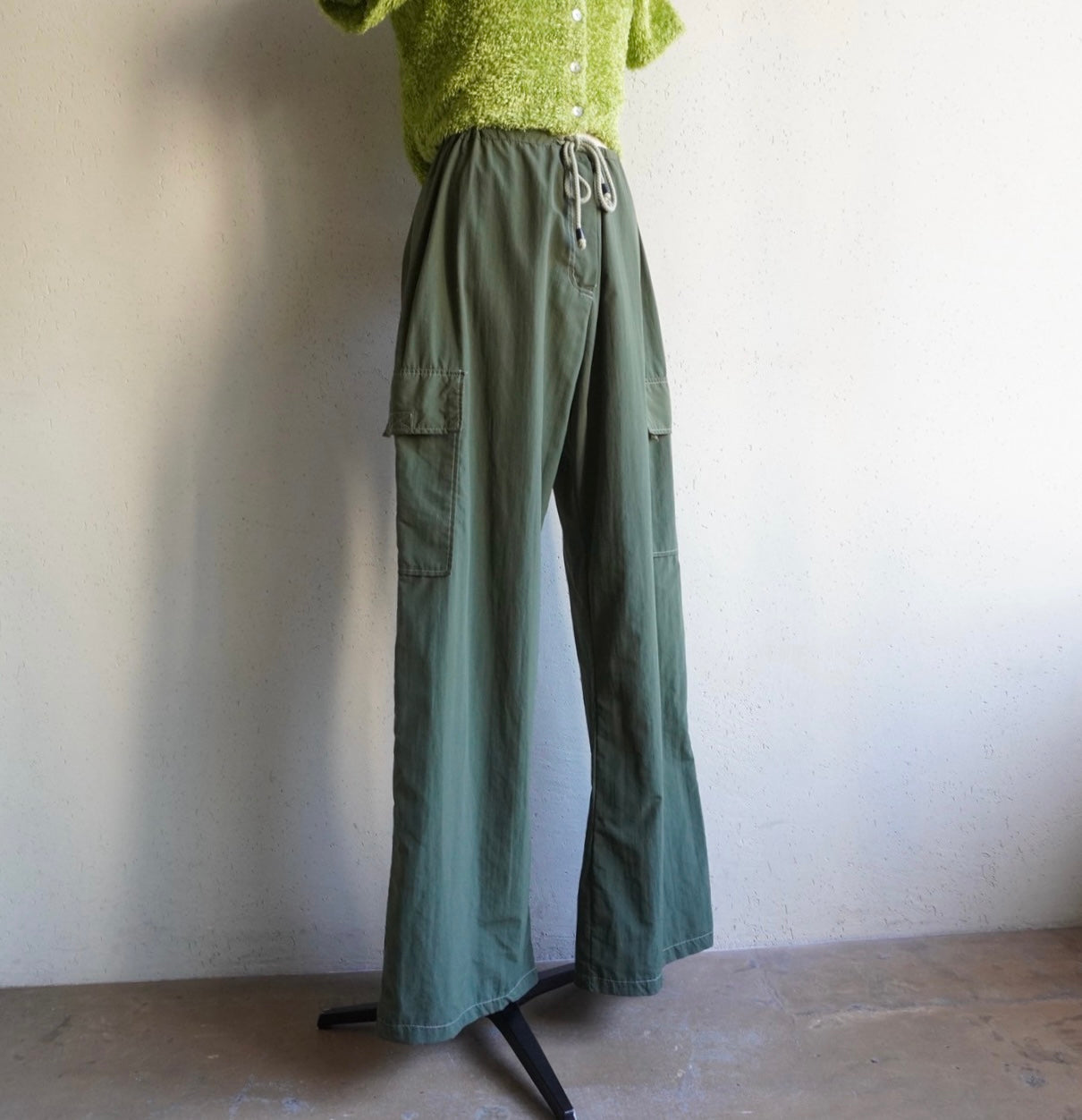 90s Nylon Design Pants