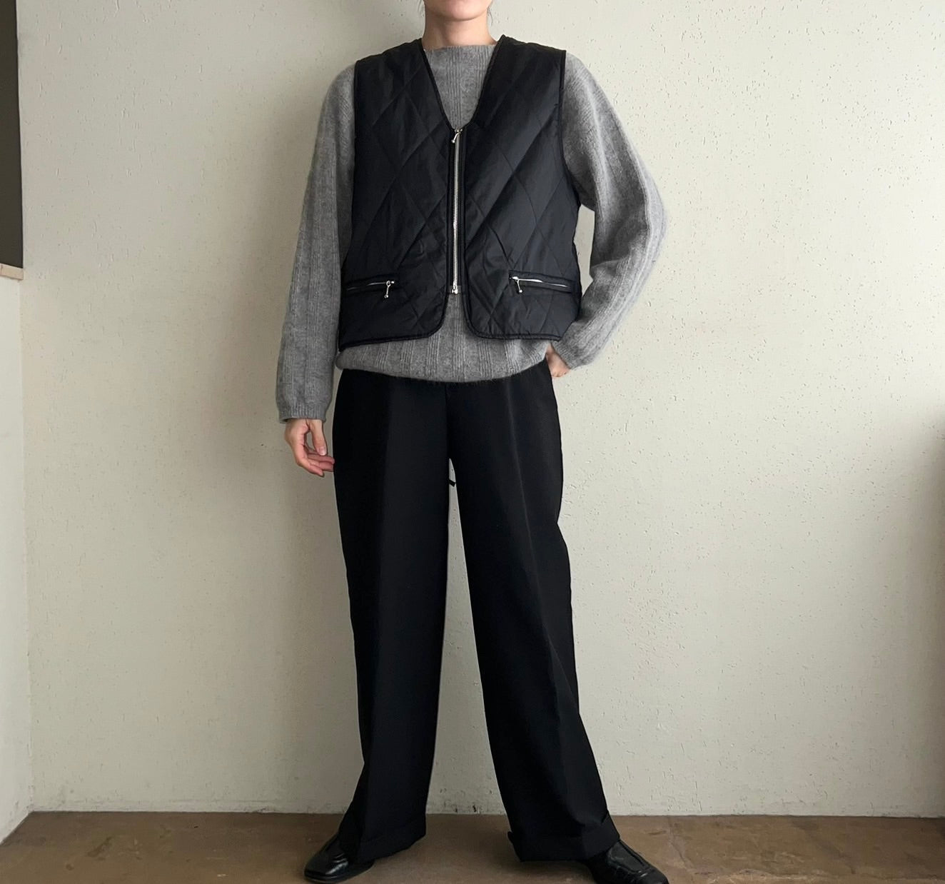 90s EURO Quilted Vest
