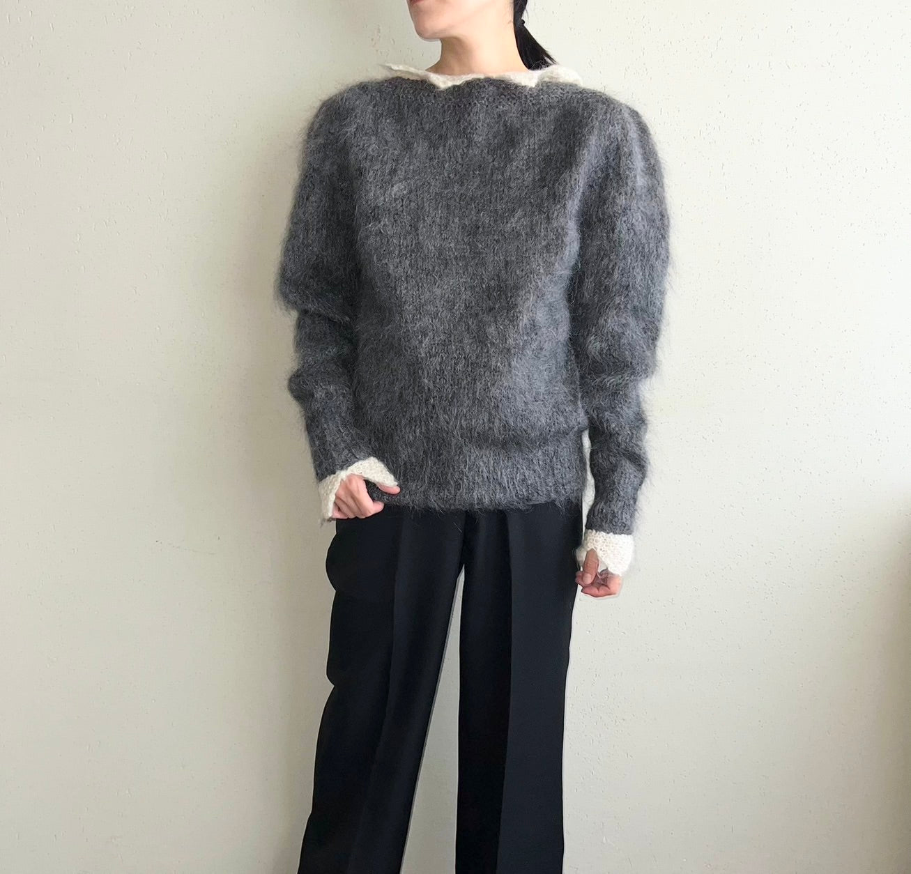 80s Design Hand Knit