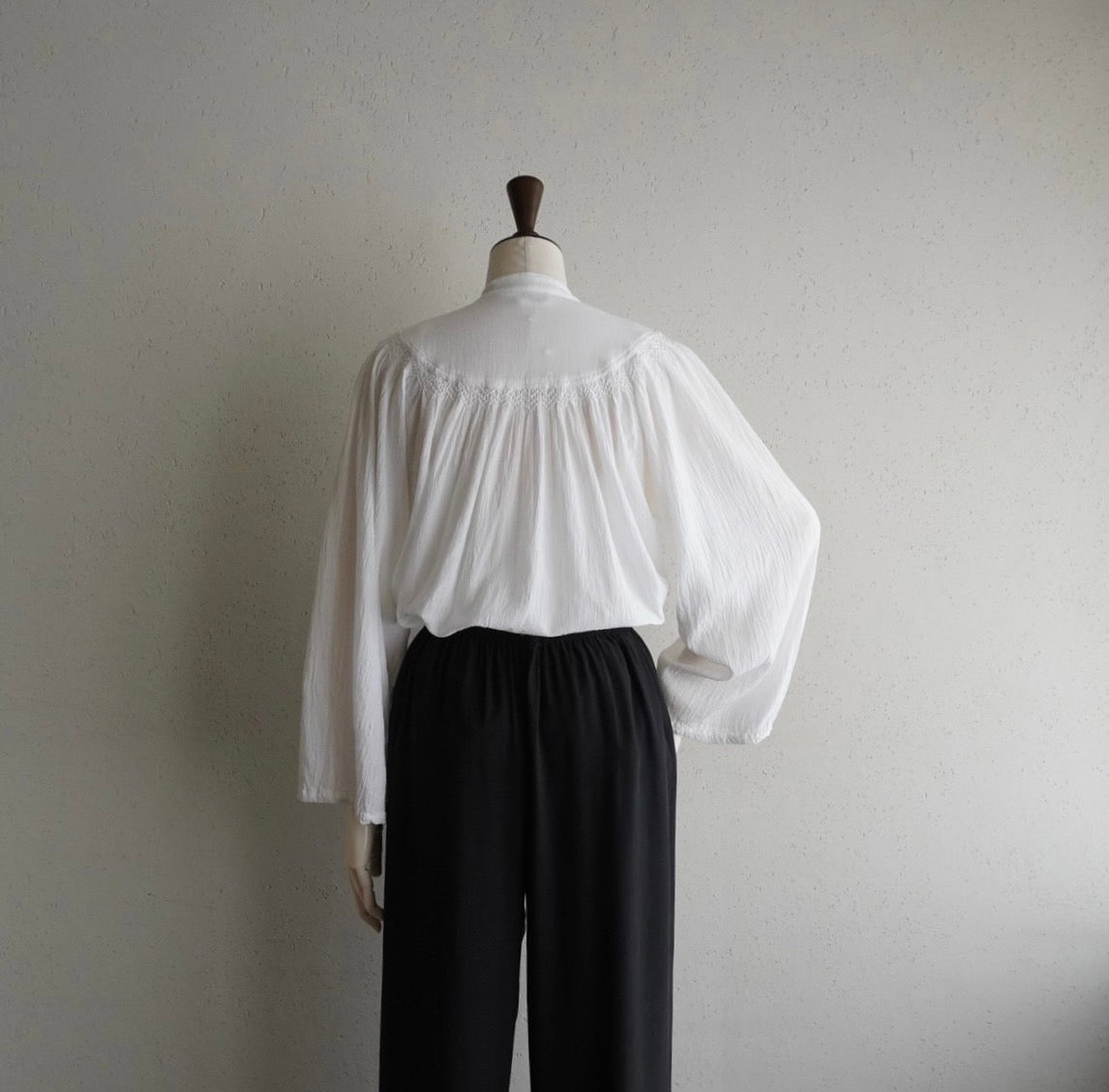 70s Cotton Embroidery Tunic