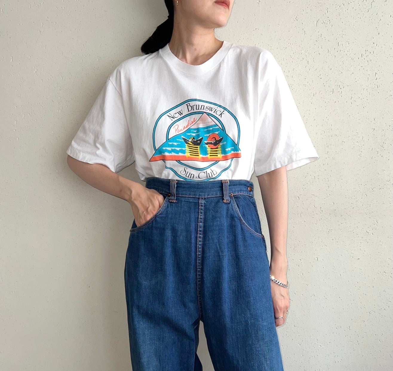 90s Printed T-shirt Made in Canada