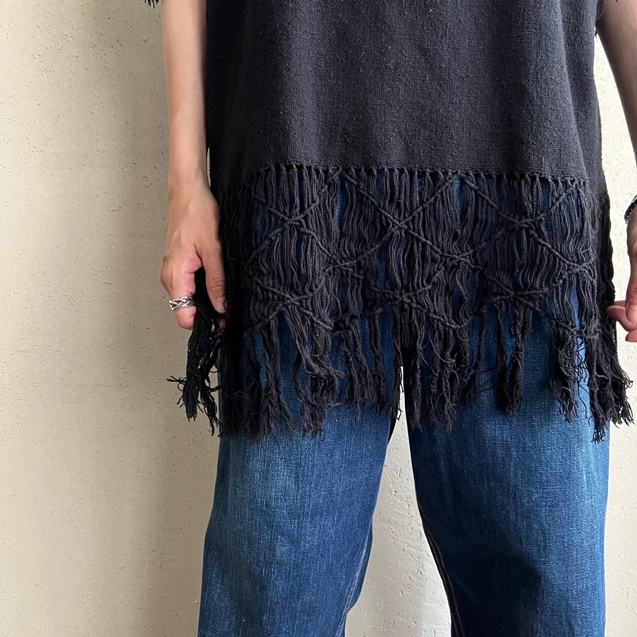 70s Fringed Tunic