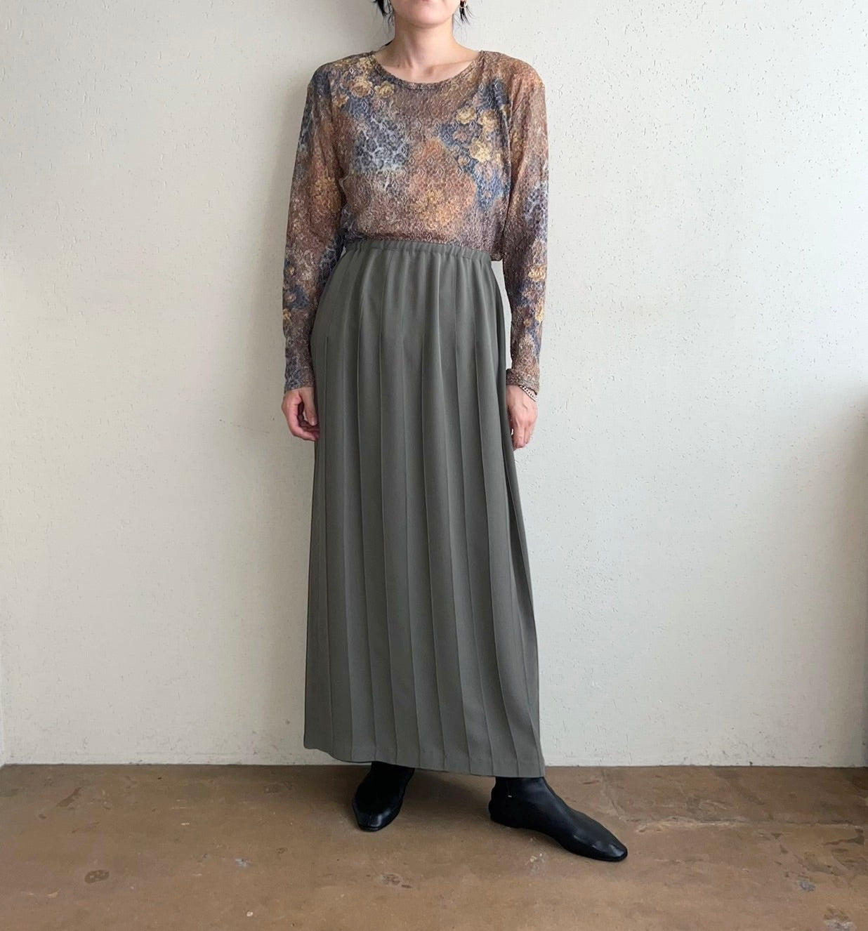 90s Pleated Skirt