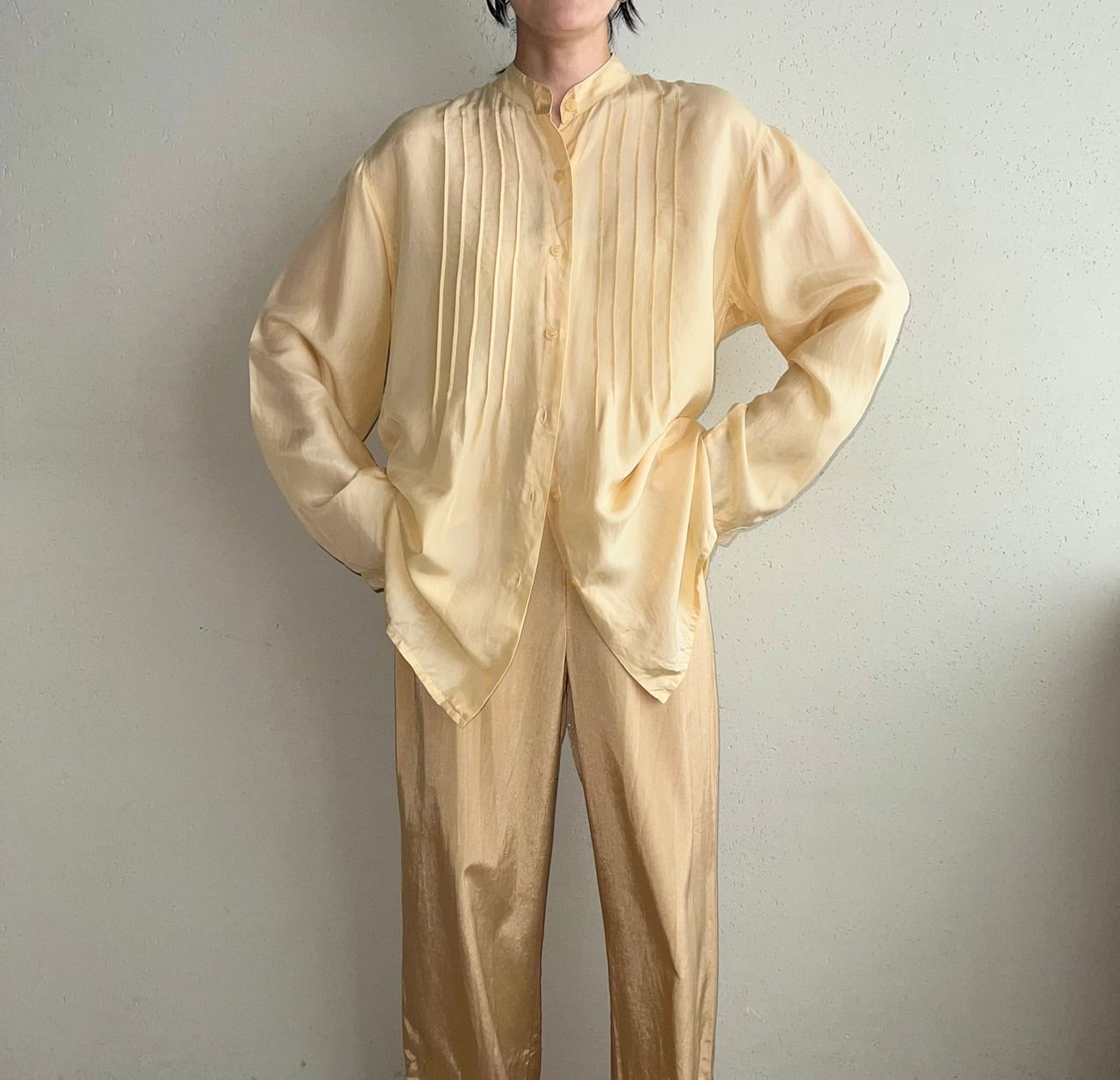 90s Silk Blouse