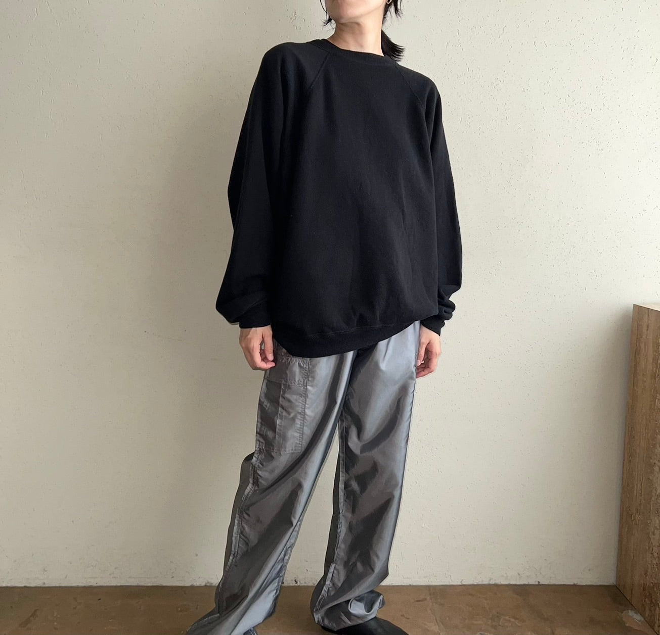 90s Black Sweater Made in USA