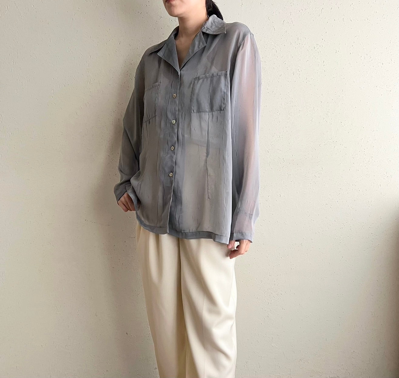 90s EURO Sheer Shirt