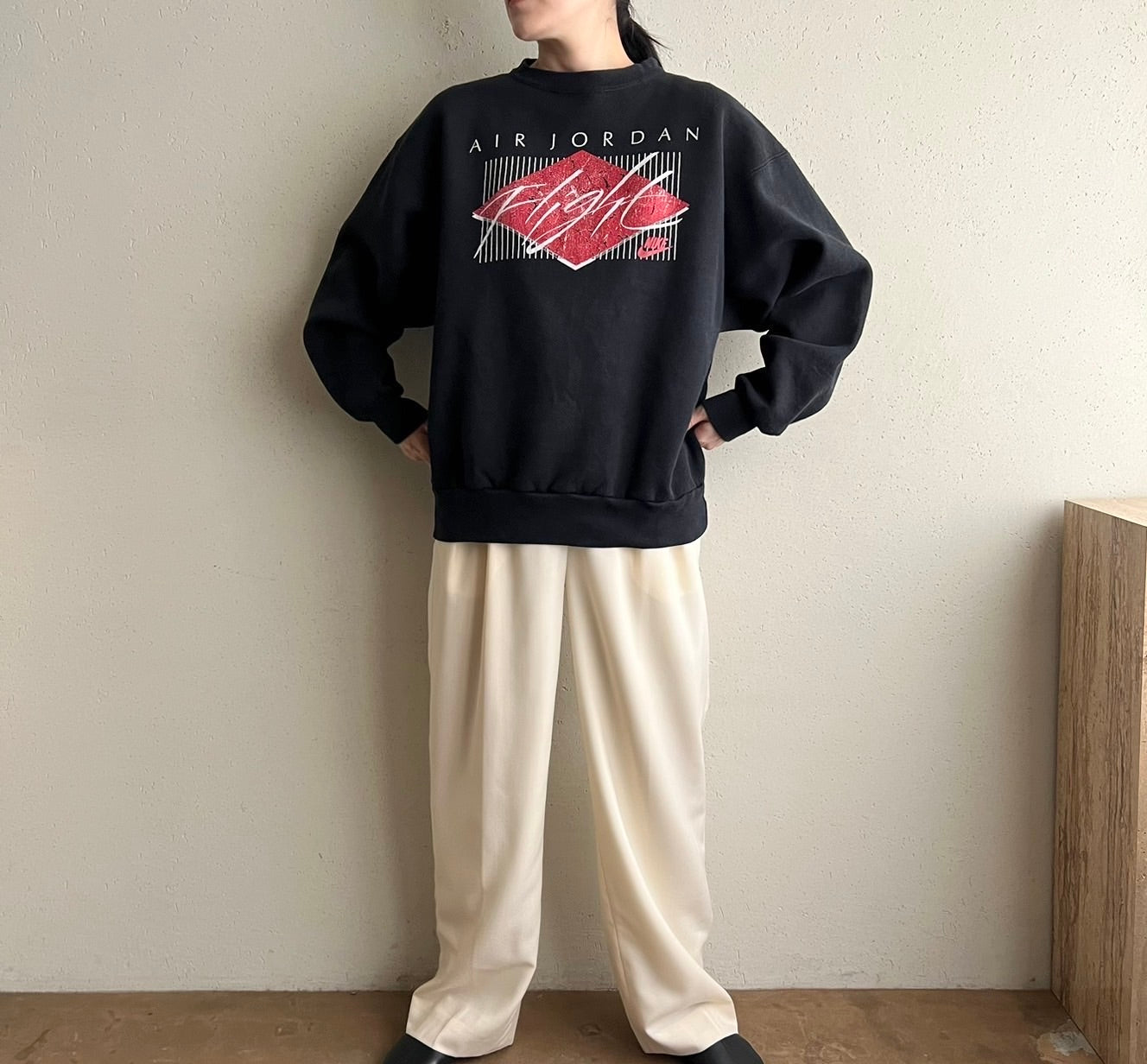 90s "Nike Air Jordan" Printed Sweater Made in USA