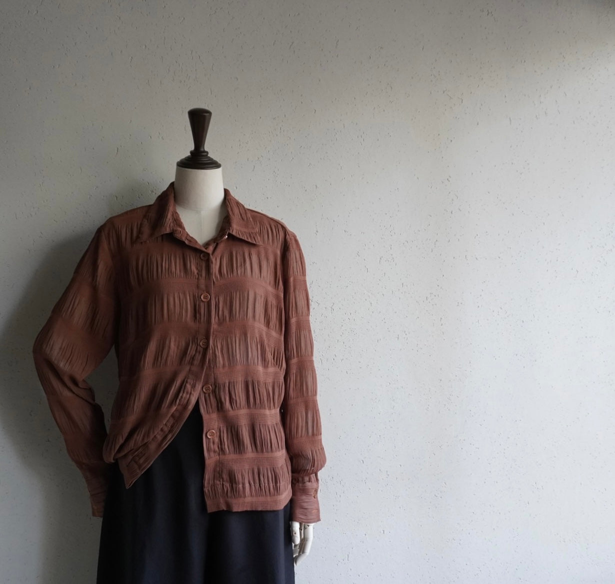90s Sheer Design Shirt