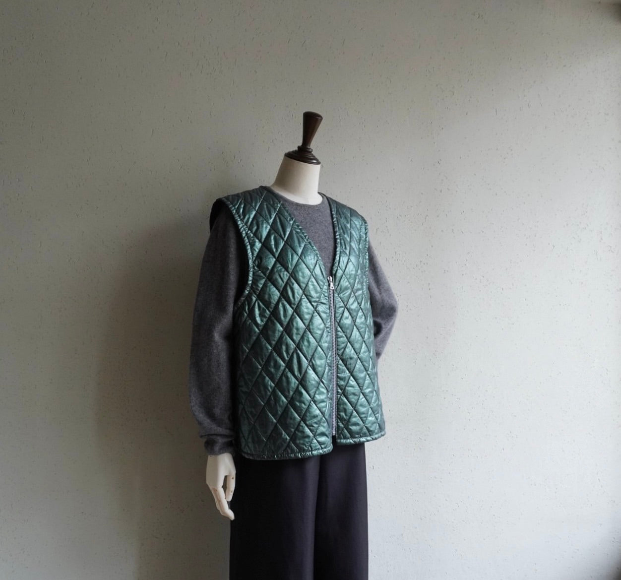90s EURO Quilted Vest