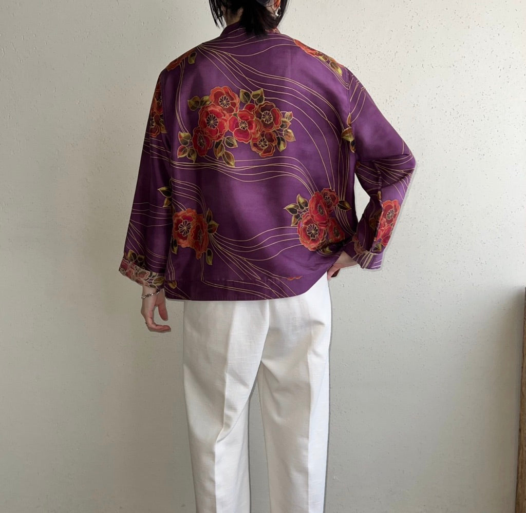 Asian Design Silk Blouse