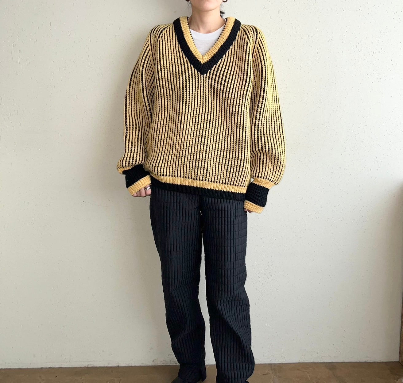 80s V-Neck Knit