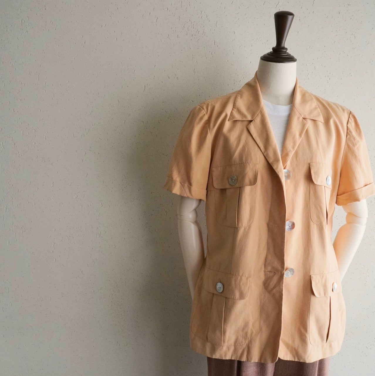 90s Silk Shirt, Jacket