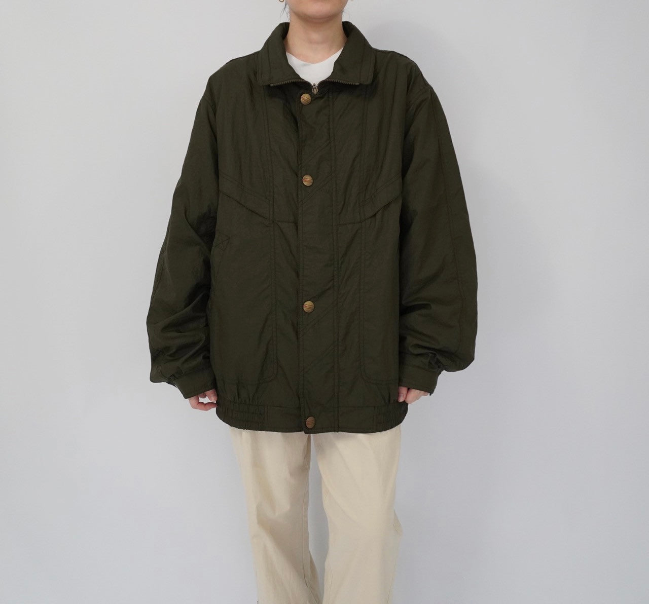 90s Khaki Light Jacket