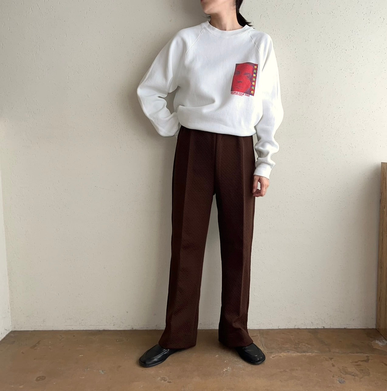 80s Brown pants