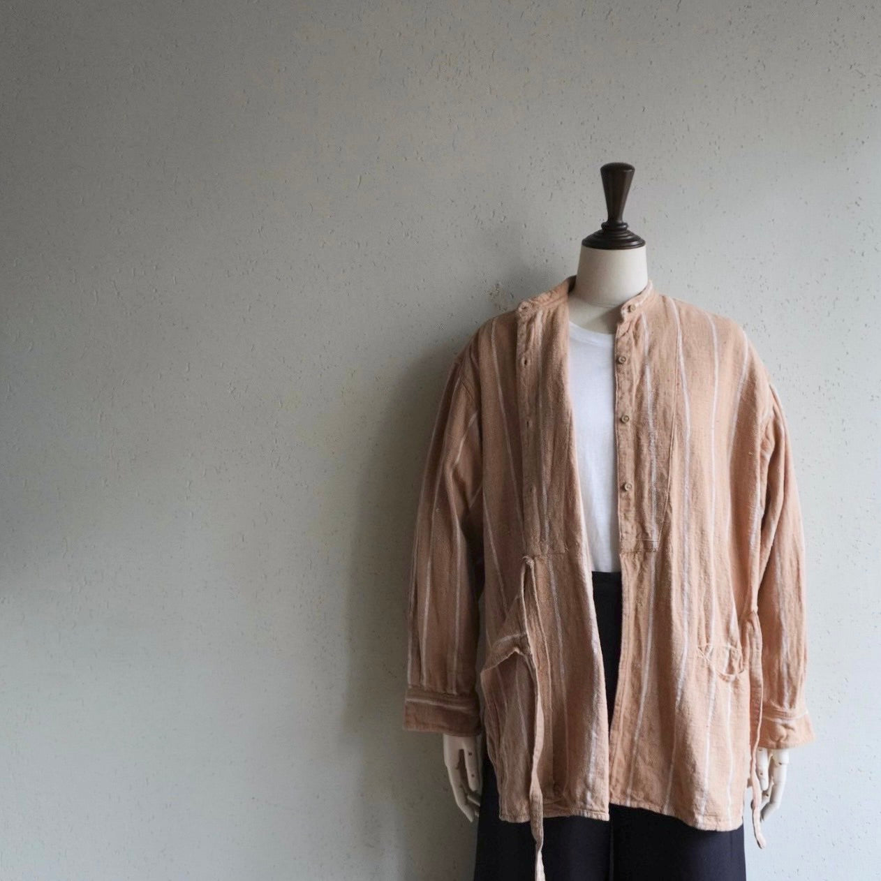 80s Striped Cotton Shirt