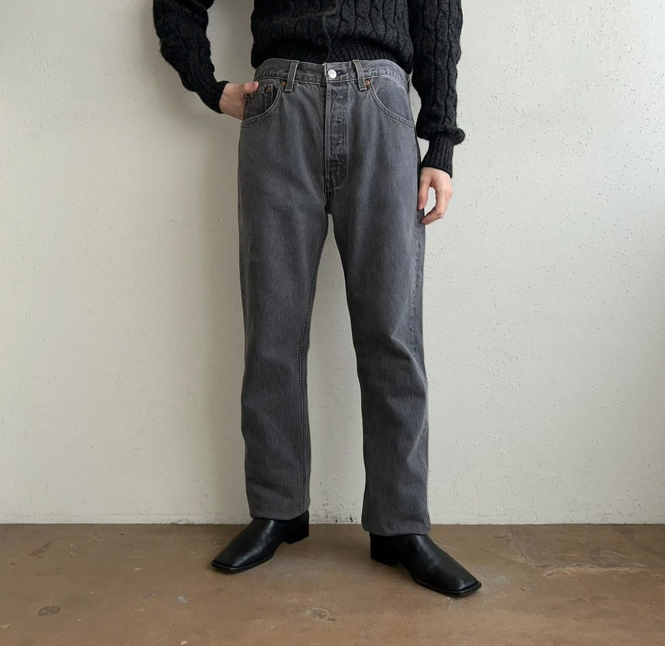 90s Levis Black 501 Made in USA