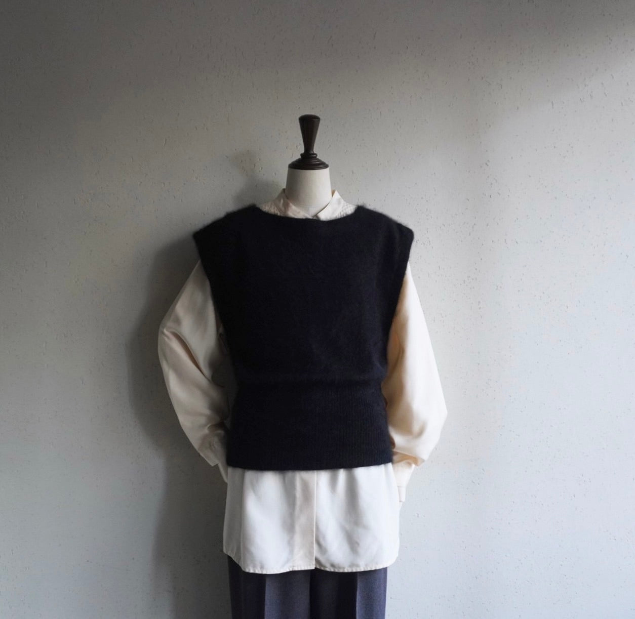 90s Angora Knit Vest