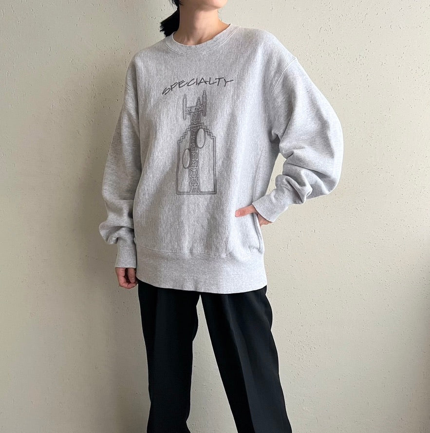 90s Printed Sweater Made in USA