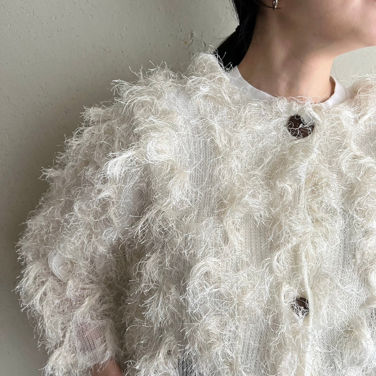 Shaggy Cardigan