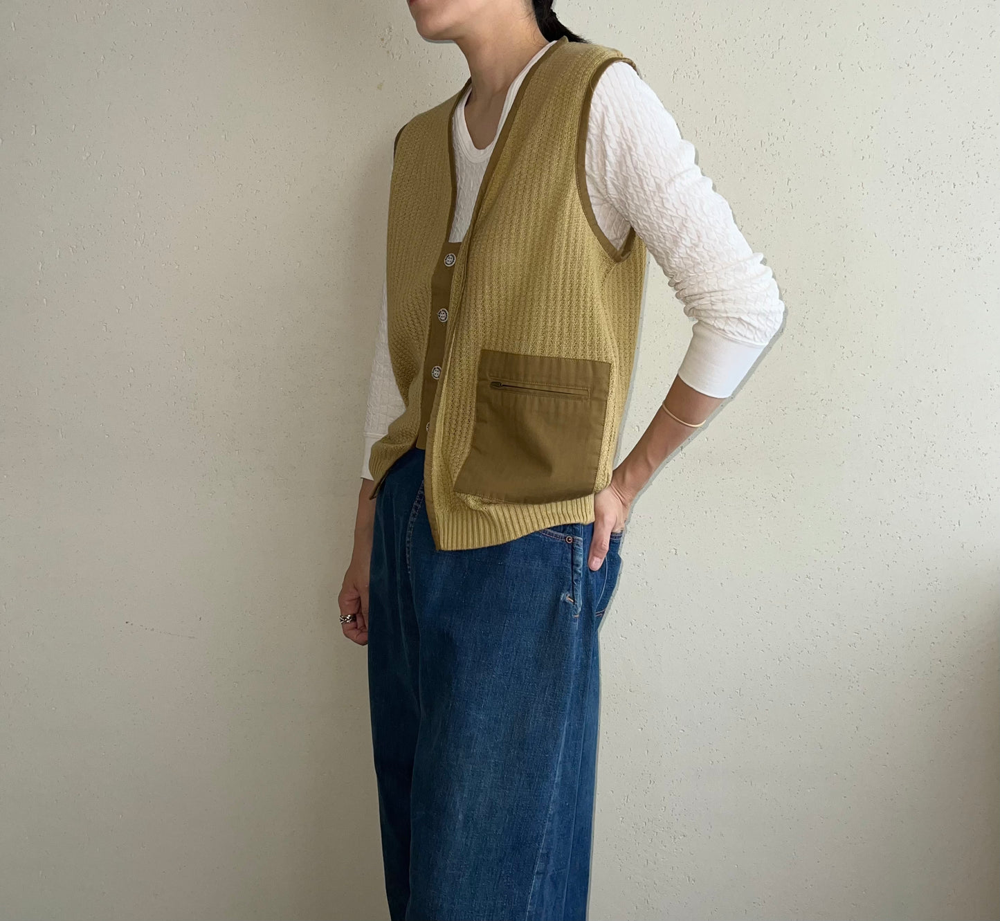 90s Knit Vest Made in Italy
