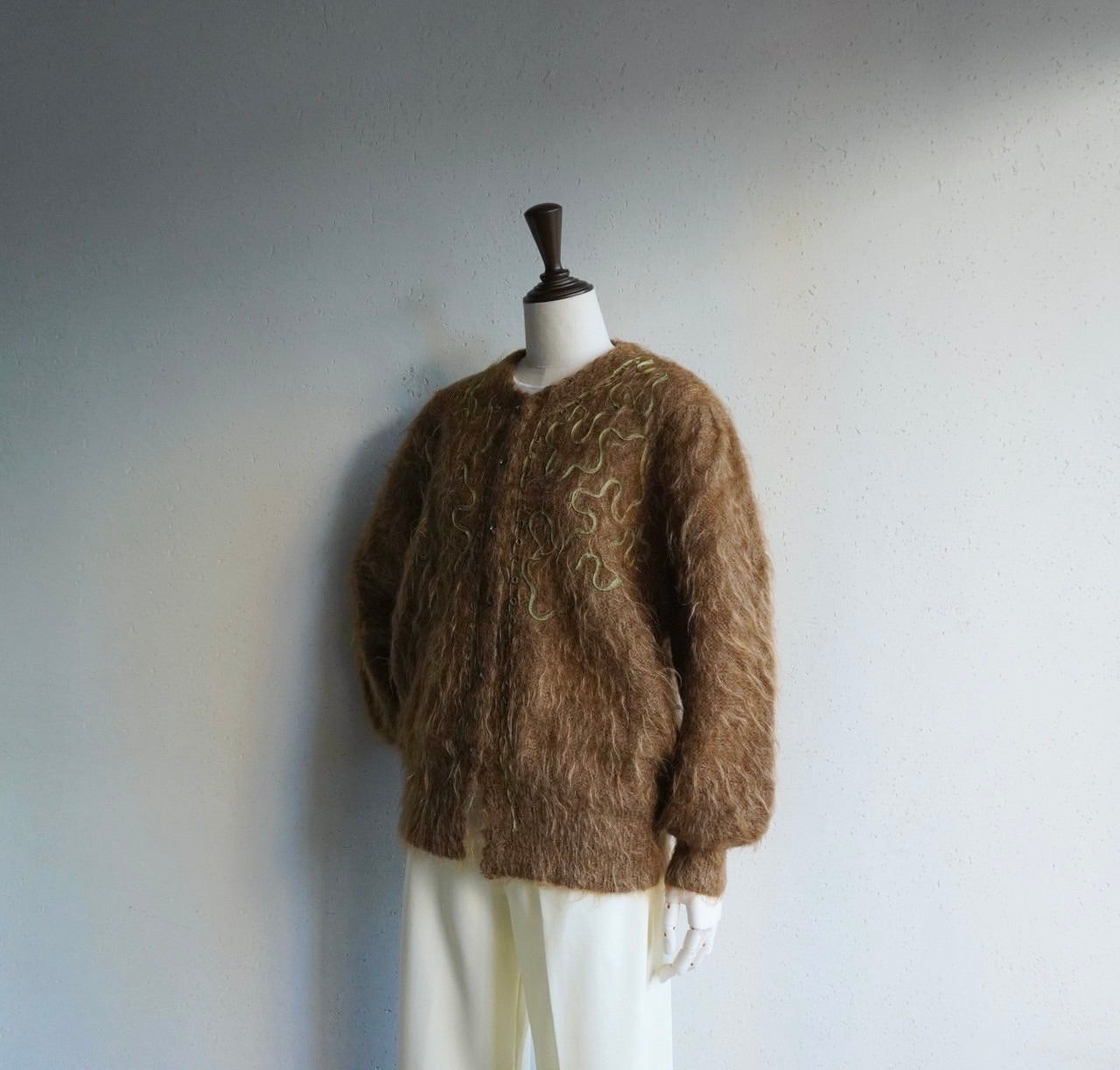 80s Design Knit Cardigan