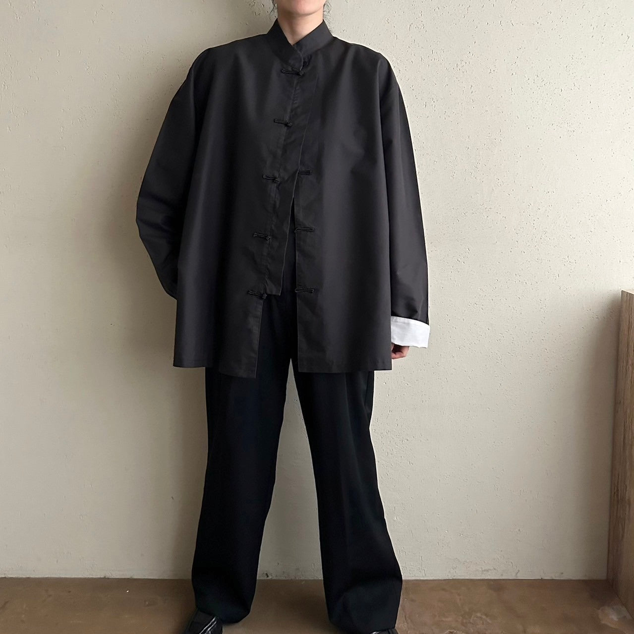 90s Asian Design Shirt Jacket