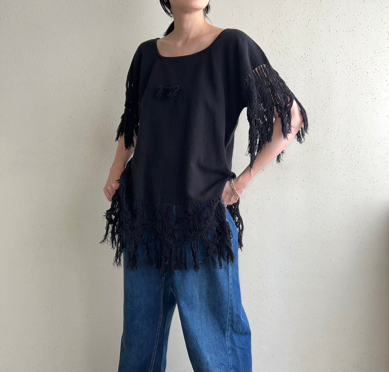 70s Fringed Tunic