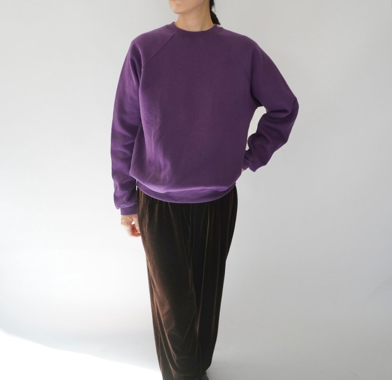 90s Purple Sweater