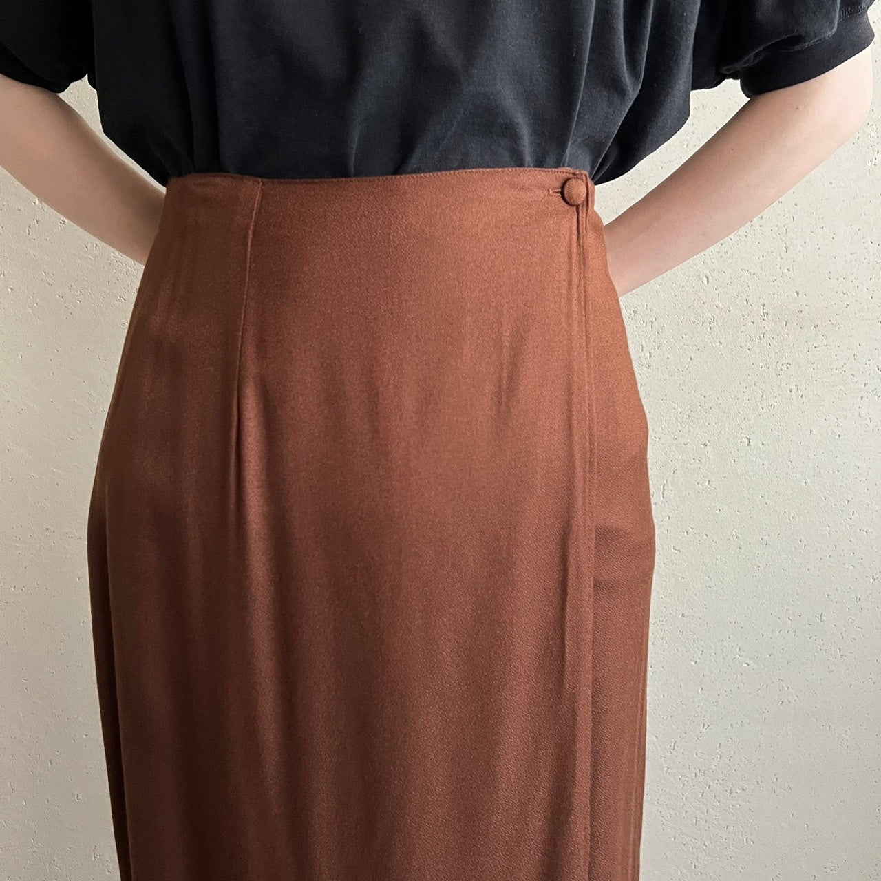 90s Rayon Skirt