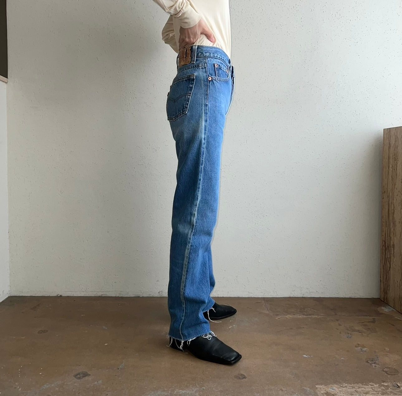 90s Levis 501 Cut Off Made in USA