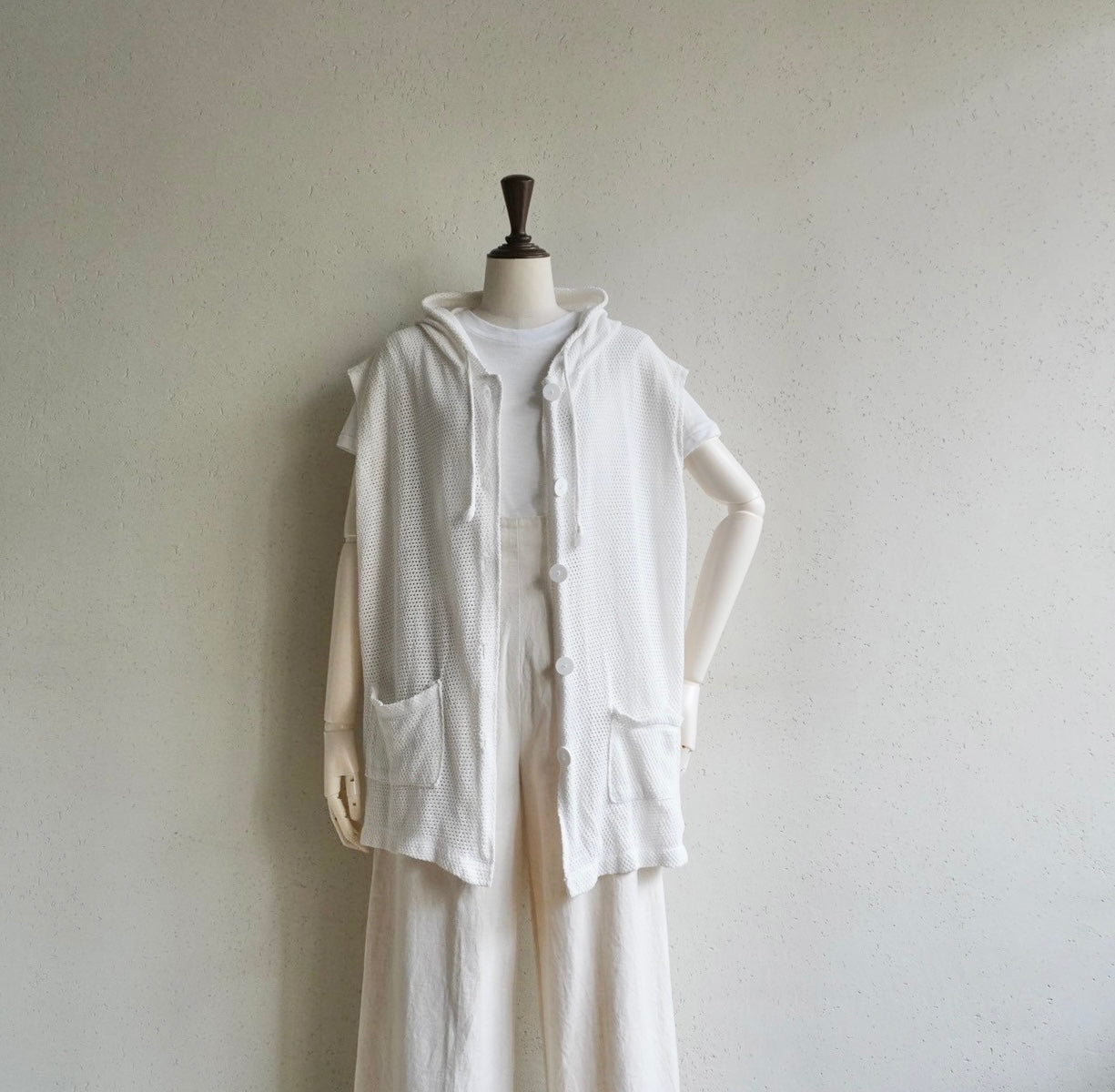 90s Mesh Sleeveless Top Made in USA