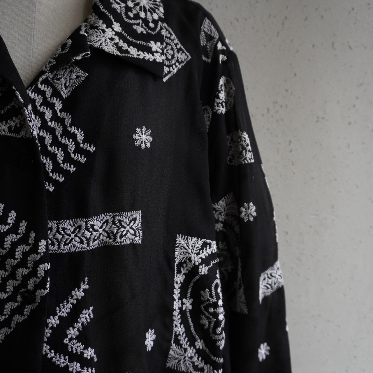 Embroidery Sheer Shirt