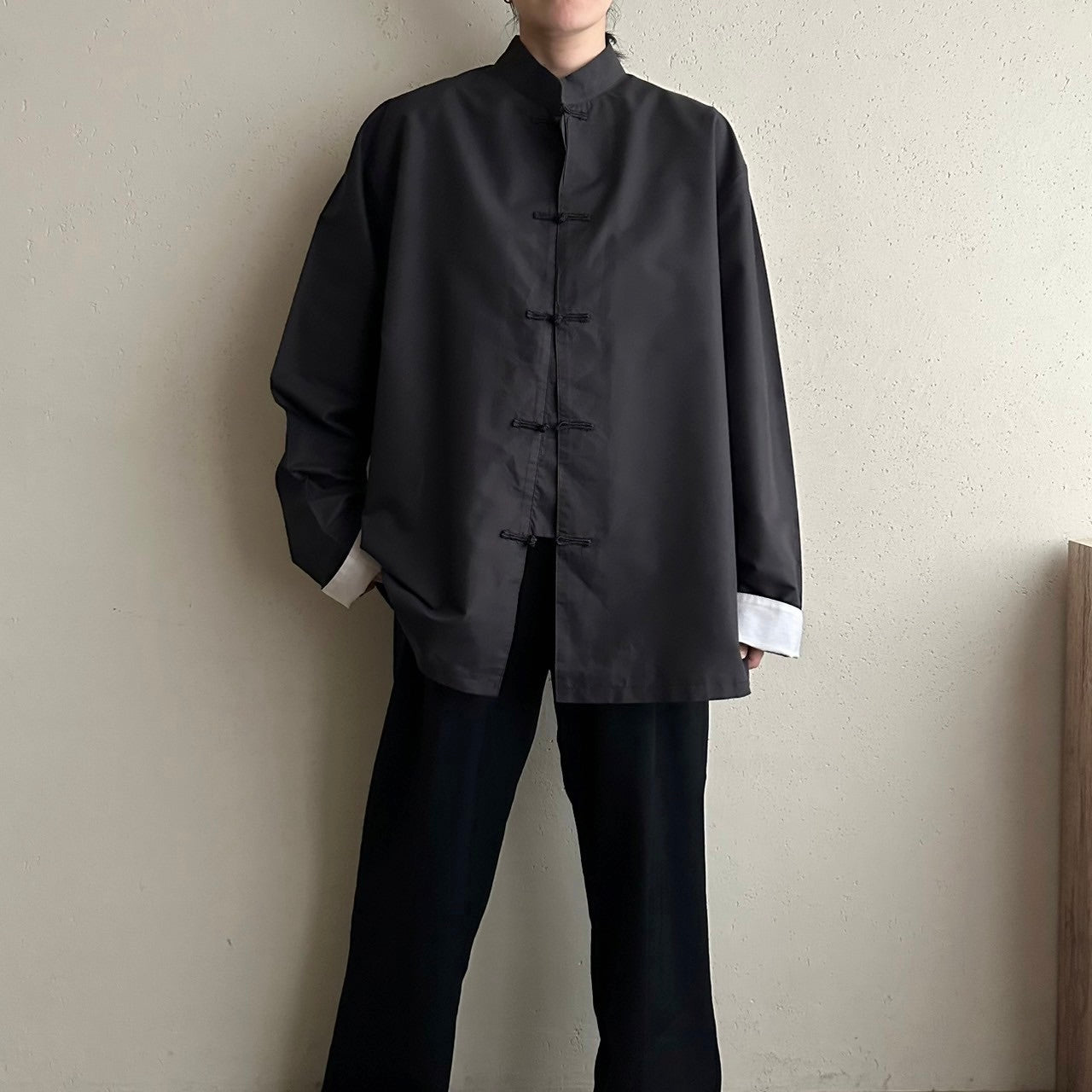 90s Asian Design Shirt Jacket