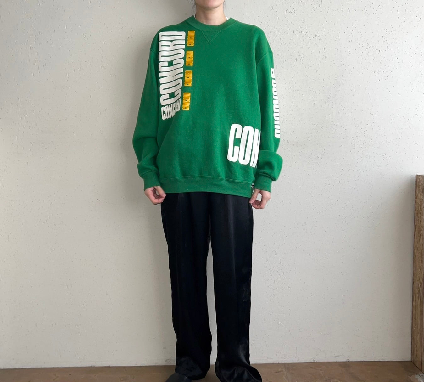 90s Printed Sweater Made in USA