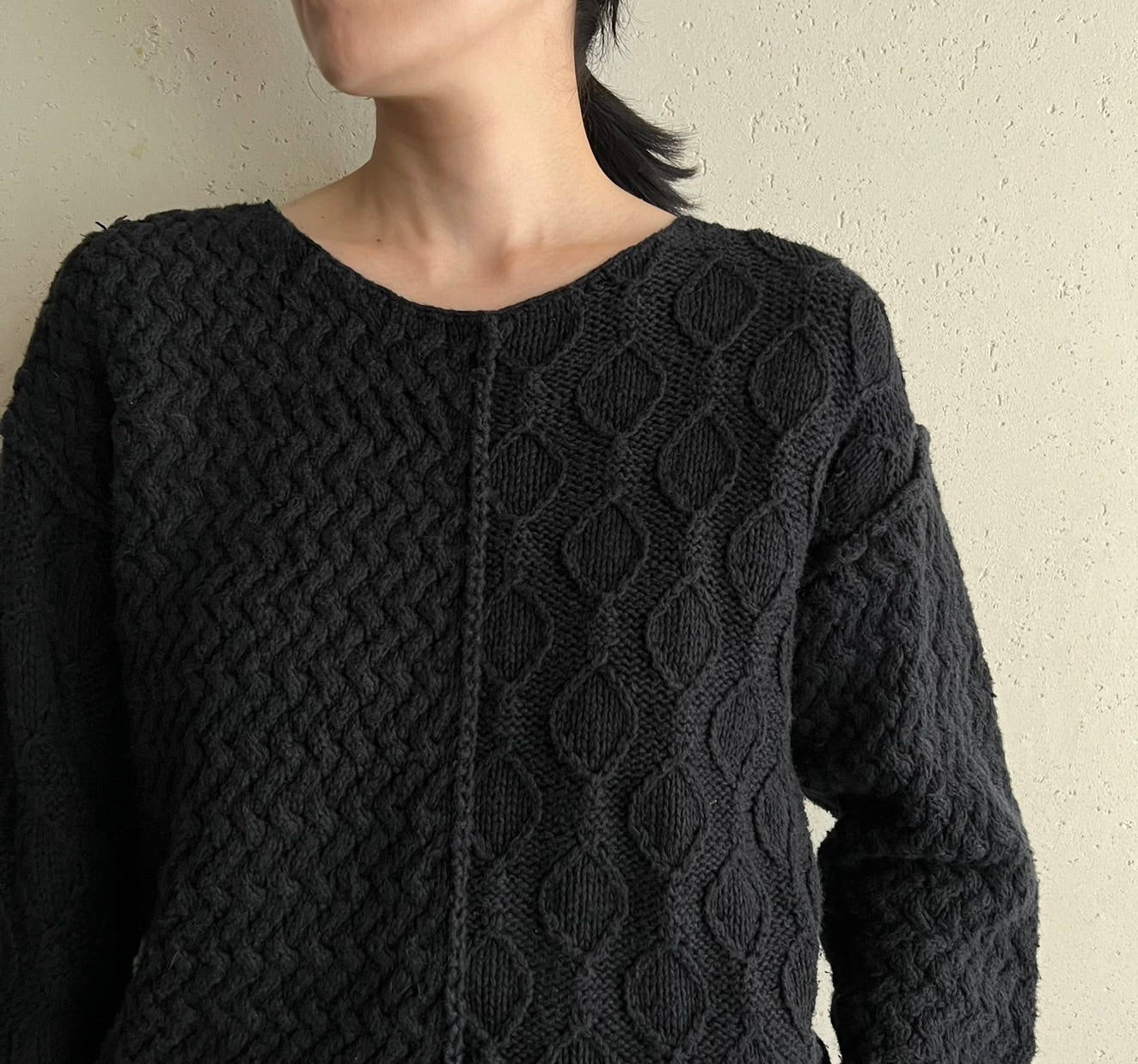 90s Hand Knit Top