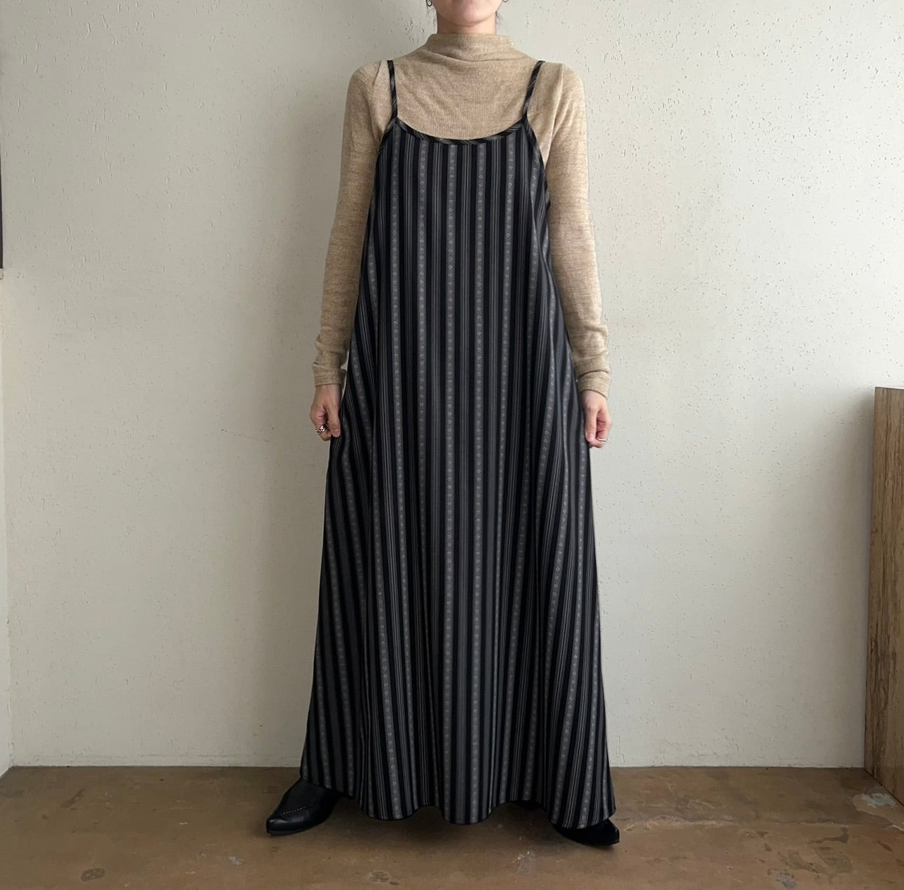 90s Striped Dress Made in USA