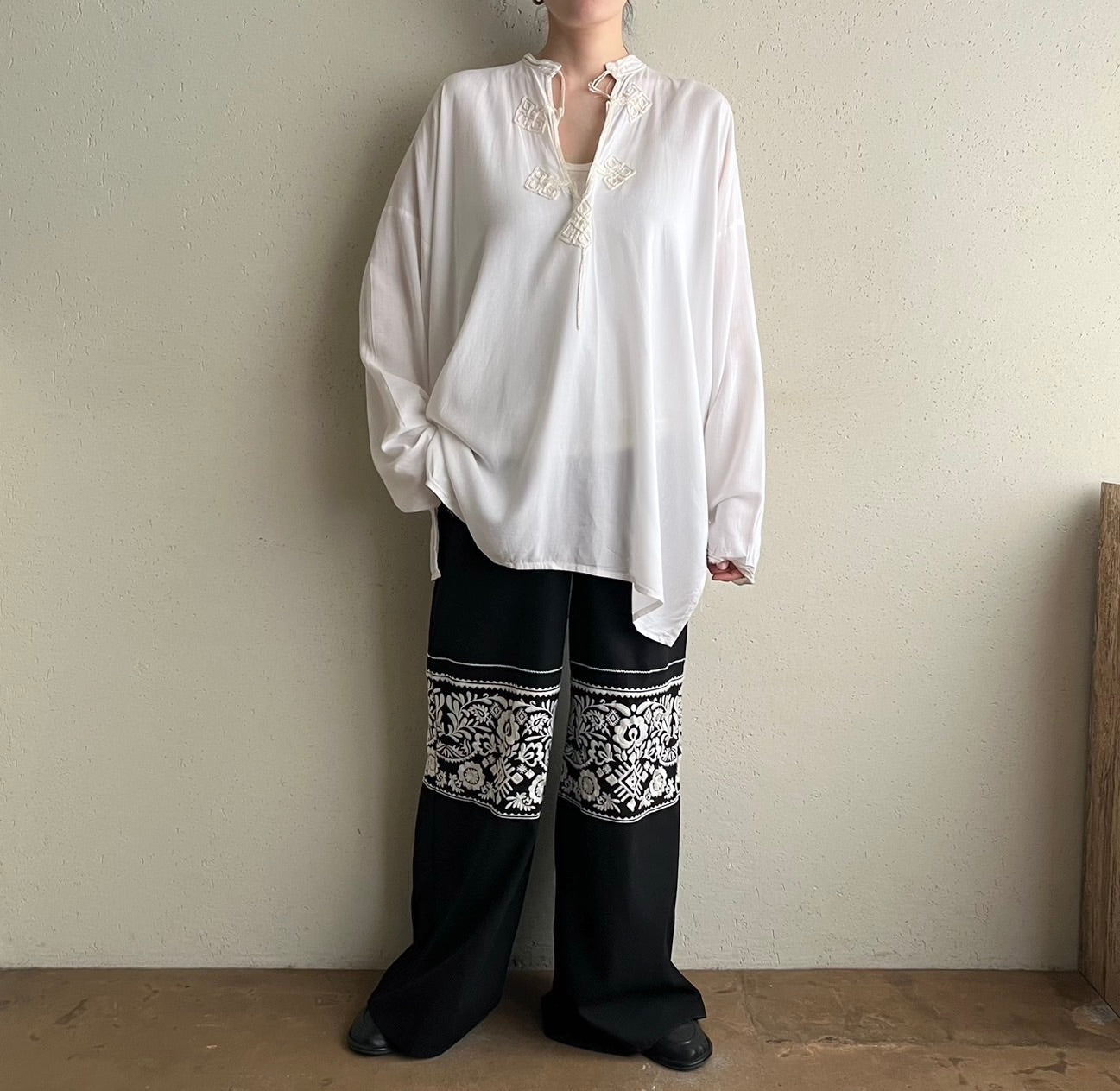 80s Embroidery Tunic