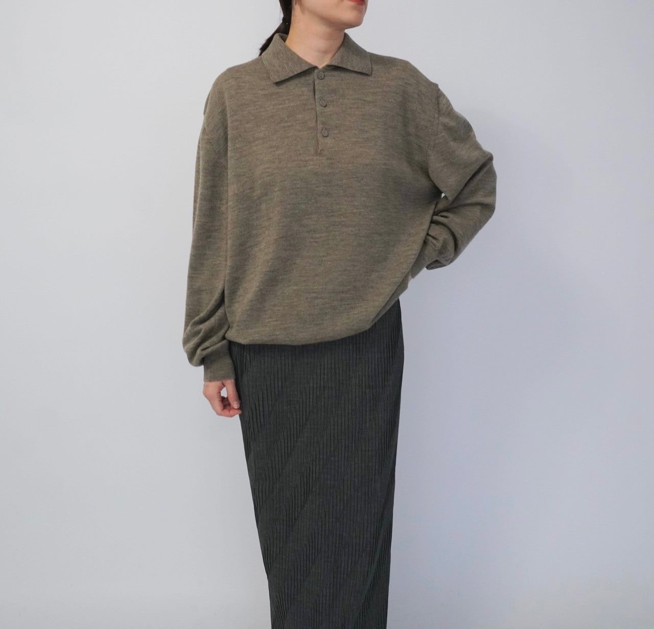 90s Wool Top Made in Italy