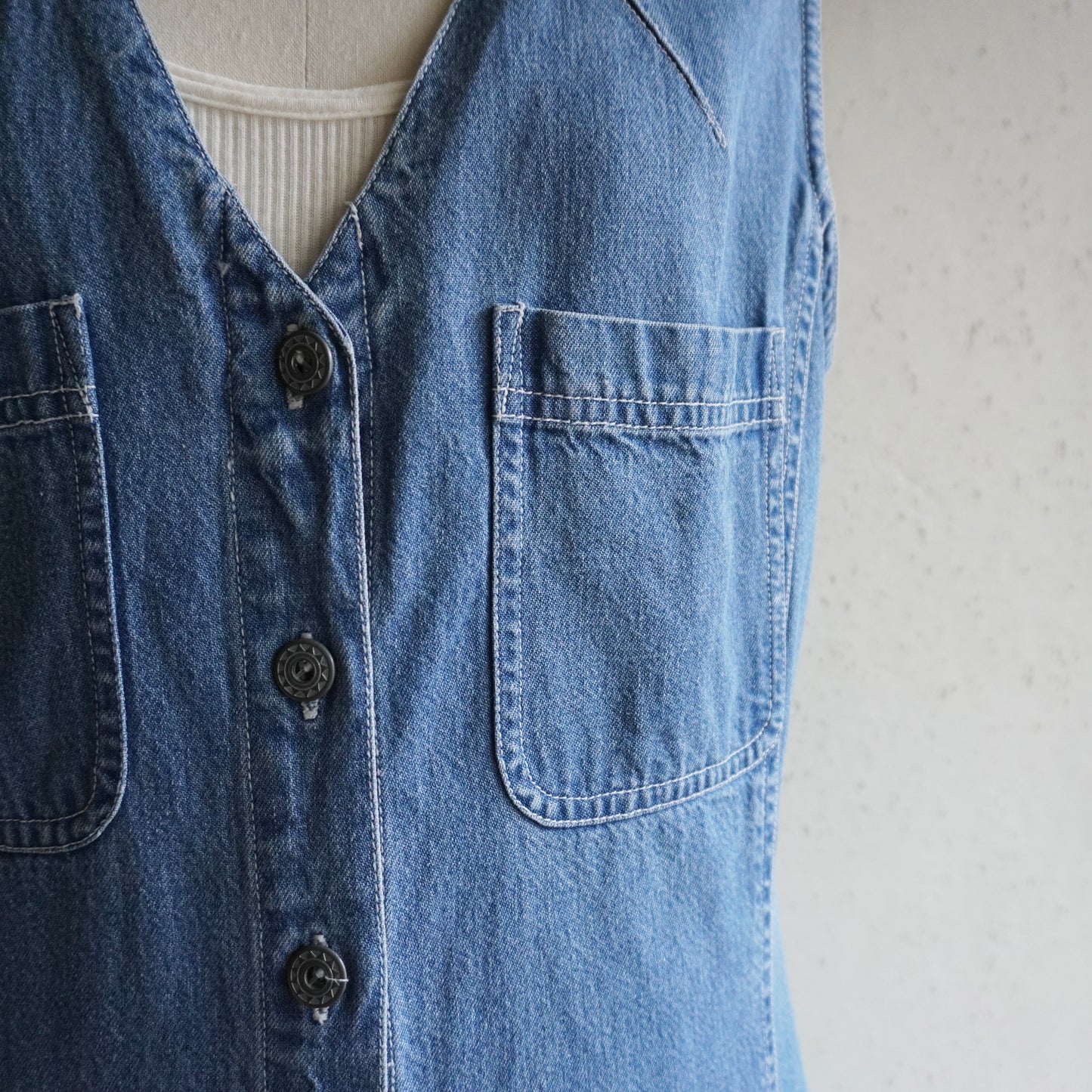 90s Denim Maxi Dress