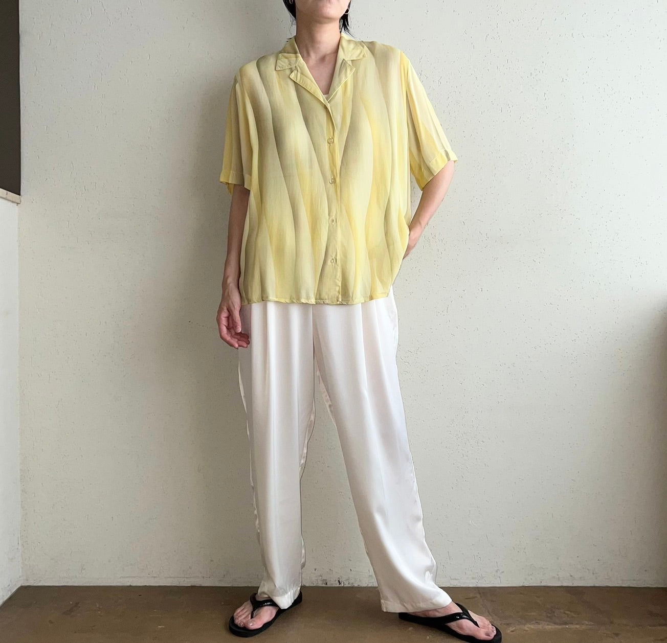 90s EURO Sheer Shirt