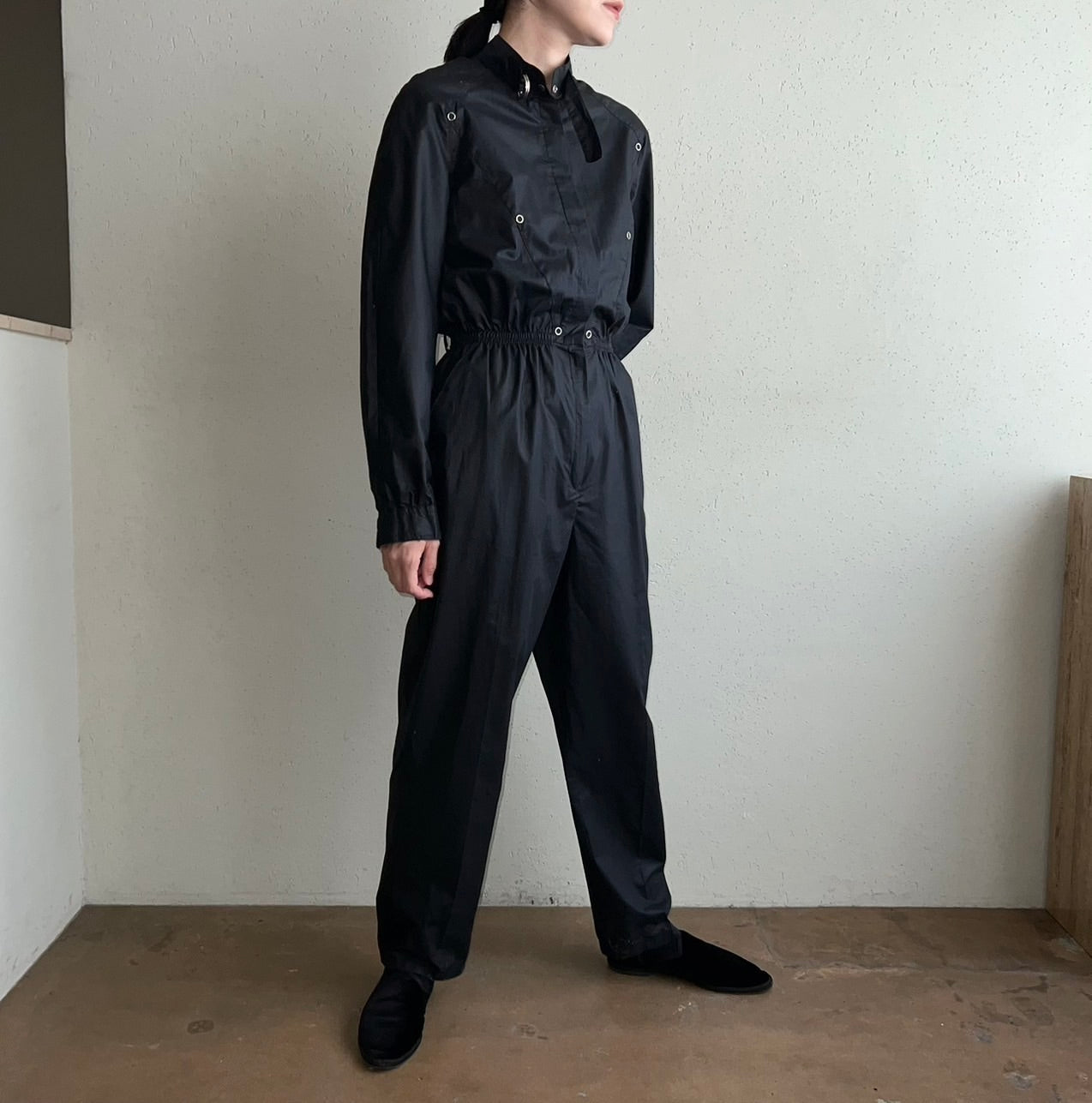 90s Black Jumpsuit Made in Australia