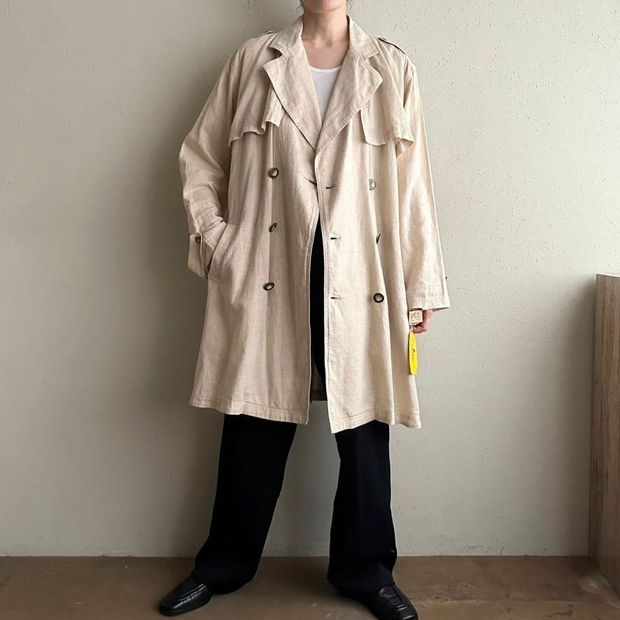 90s Linen Jacket Dead Stock