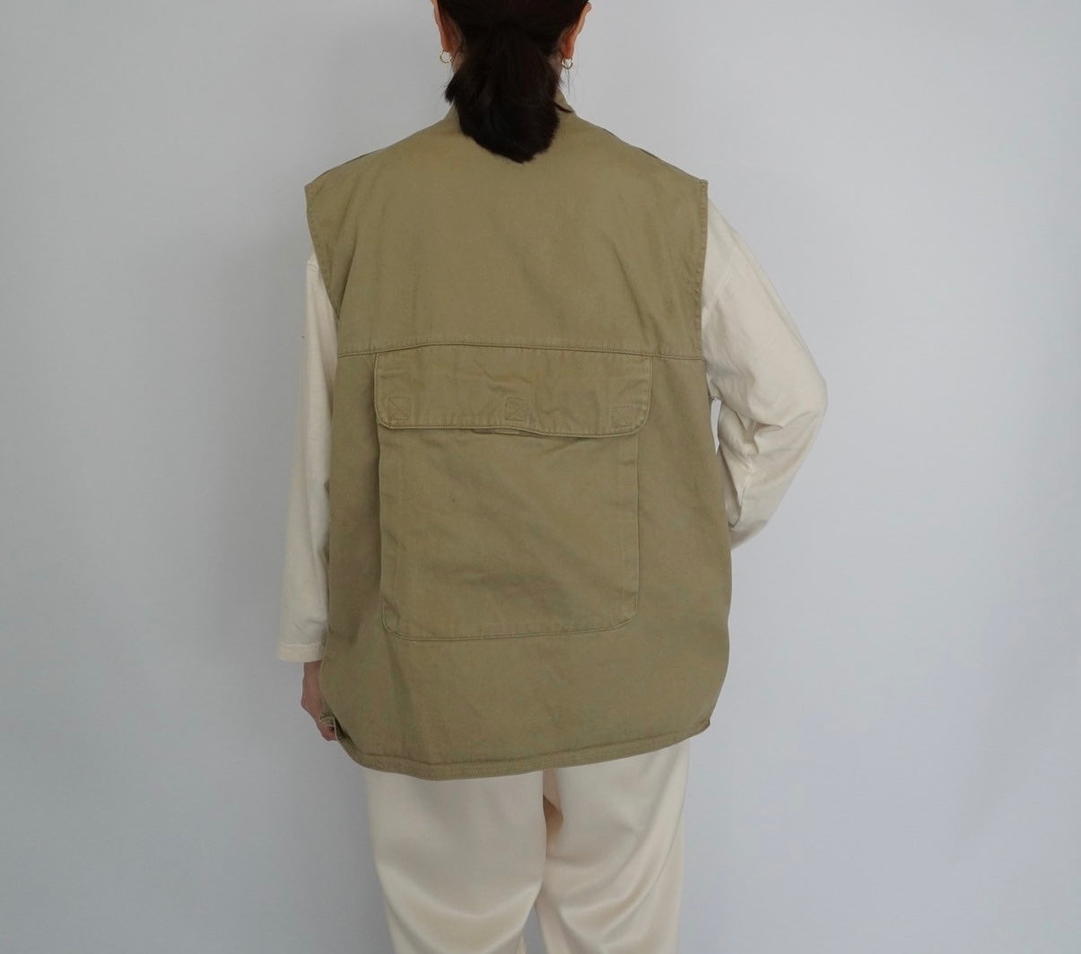 90s Cotton Boxy Vest