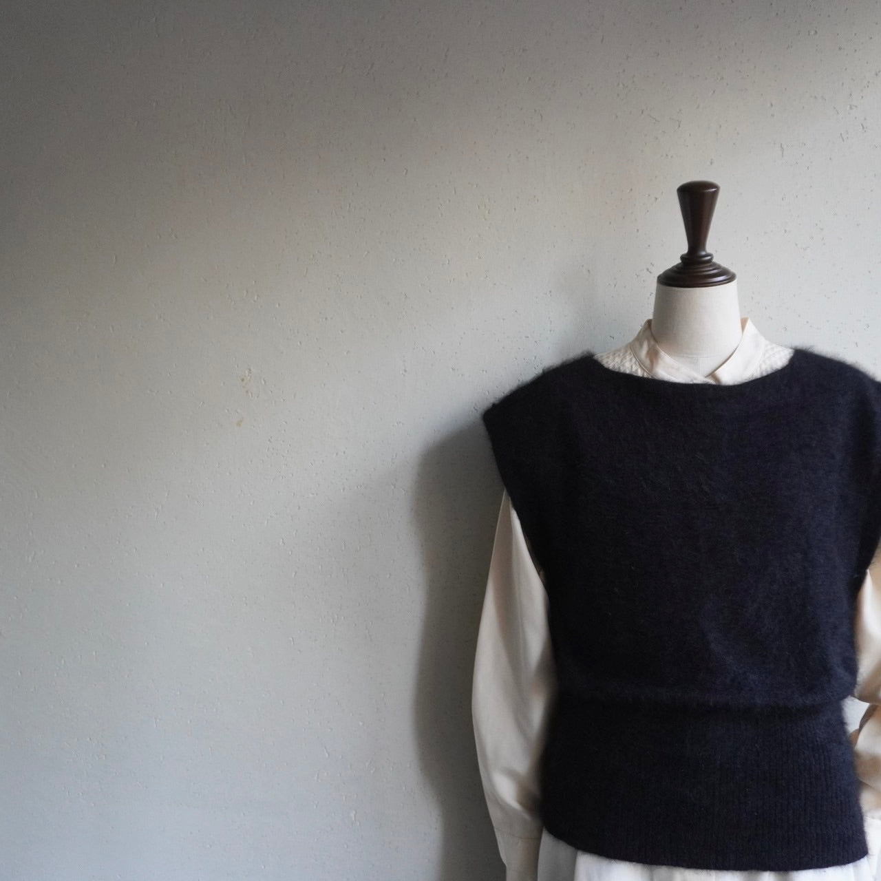 90s Angora Knit Vest