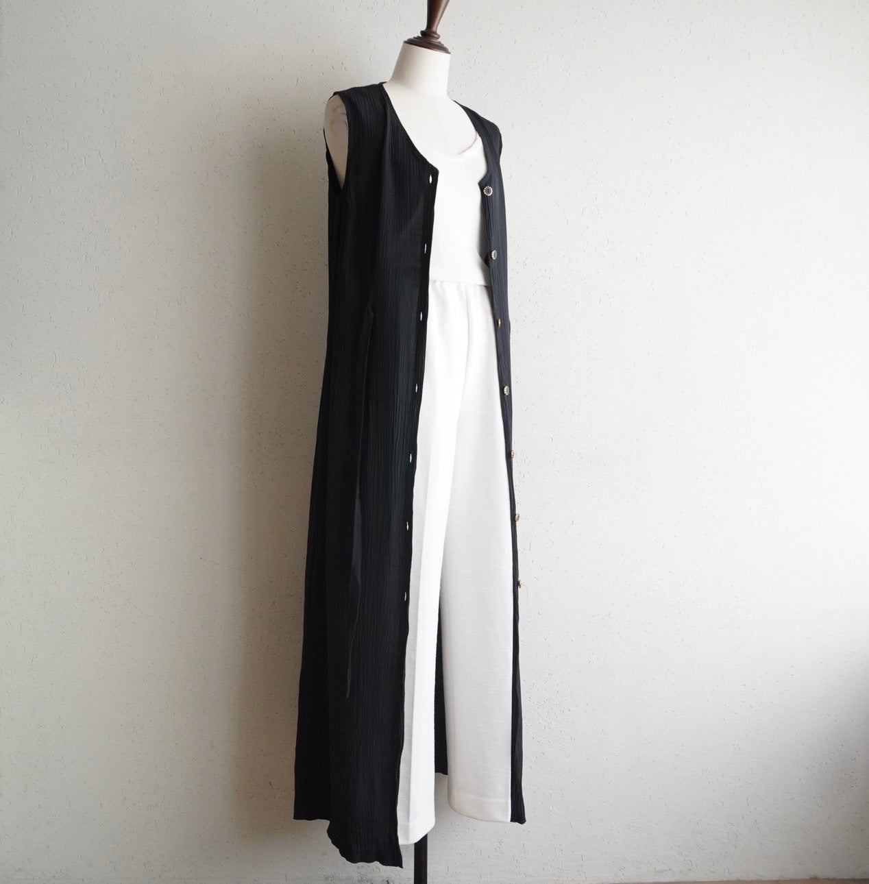 90s Sleeveless Maxi Dress Made in Italy