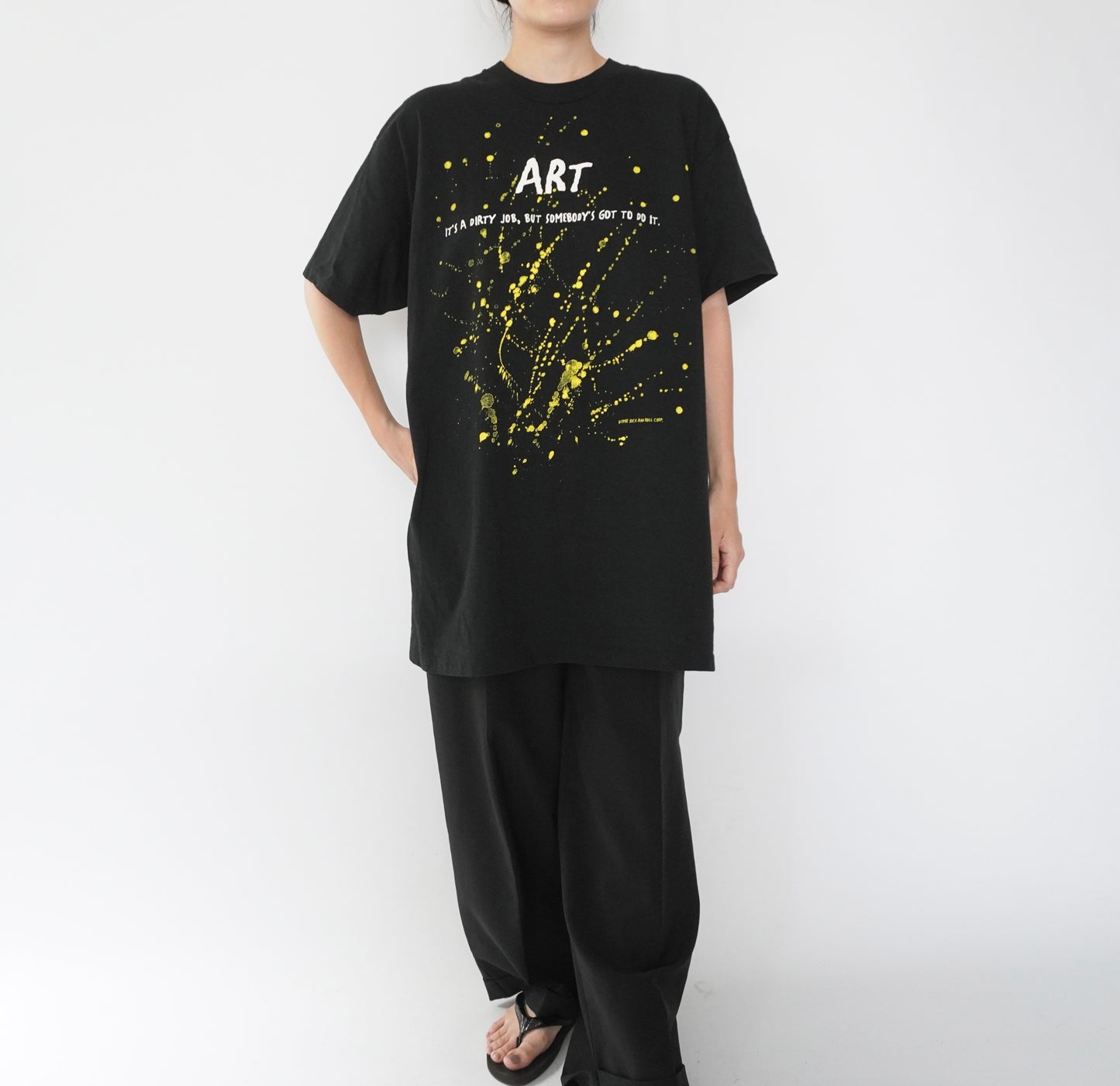 90s Printed T-shirt Made in USA