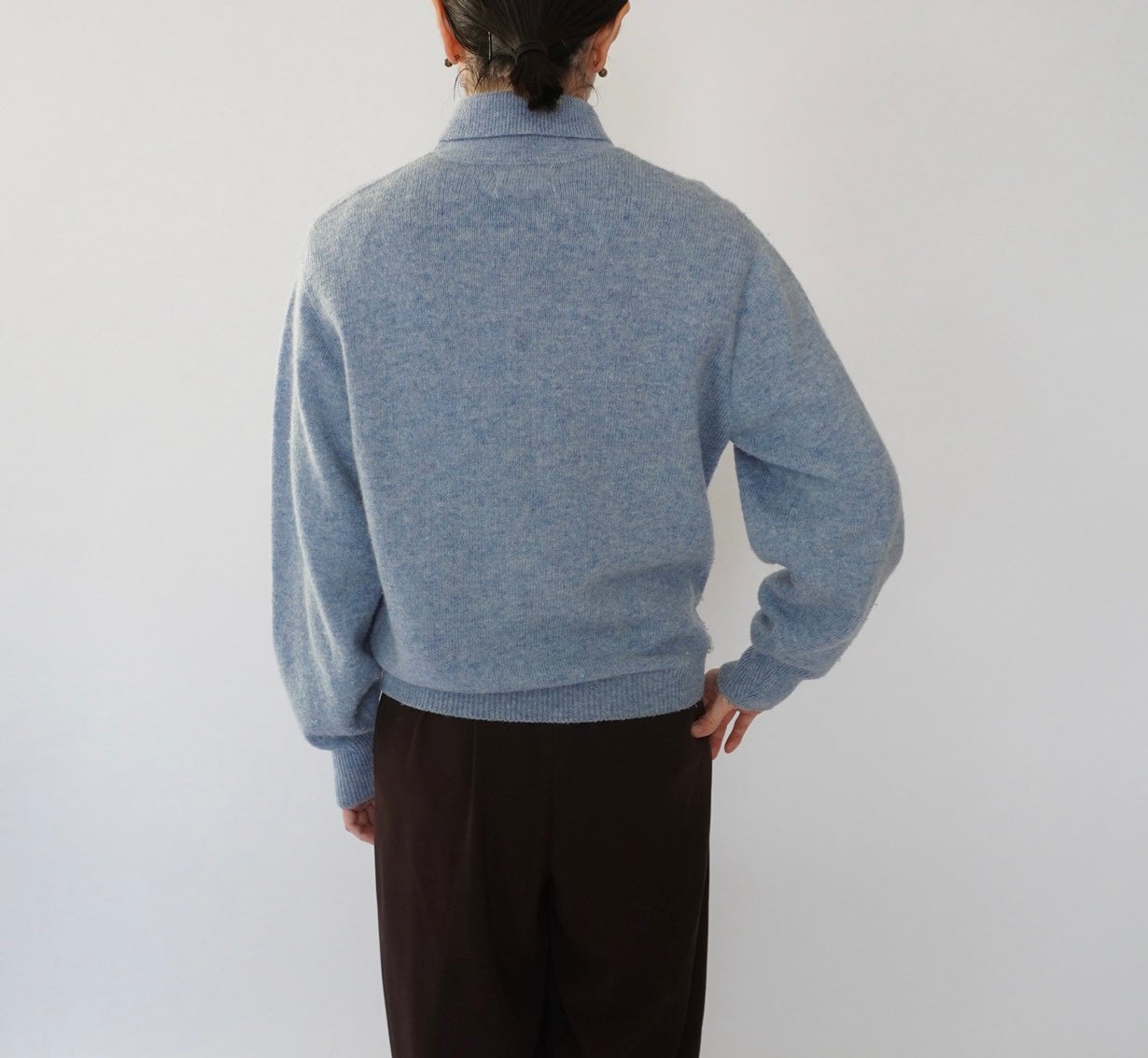 70s Ring Zip Knit