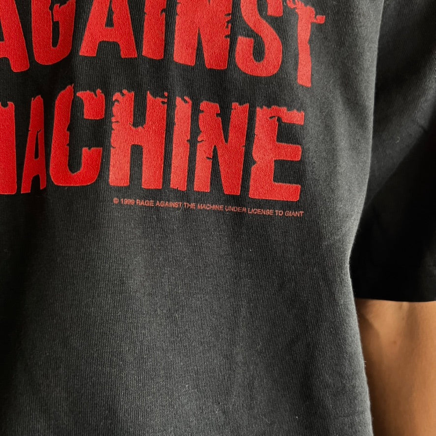 90s "RAGE AGAINST THE MACHINE" T-shirt Made in USA